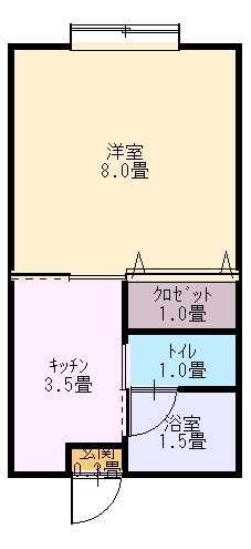 プレステージ宮栄の間取り