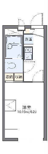 レオパレスサンライズの間取り