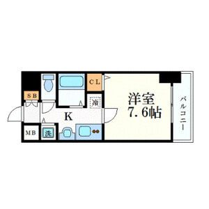 プレサンス名古屋STATIONアライブの間取り