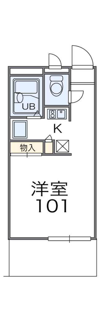 東大阪市宝町のマンションの間取り