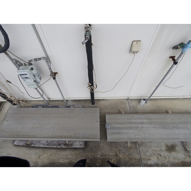 洗面設備　洗濯機置き場