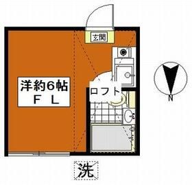 東京都中野区野方２（アパート）の賃貸物件の間取り