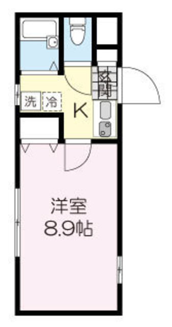 アンプルール　ブア　アントゥルーアの間取り