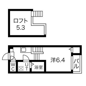 Yuu-Tao姫宮町の間取り