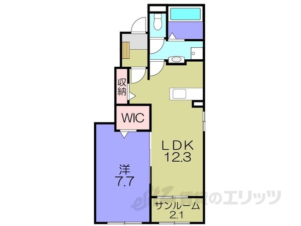 トラスト　メゾン1の間取り