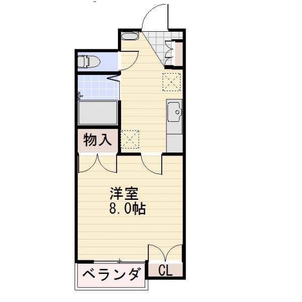 長野市大字稲葉のマンションの間取り