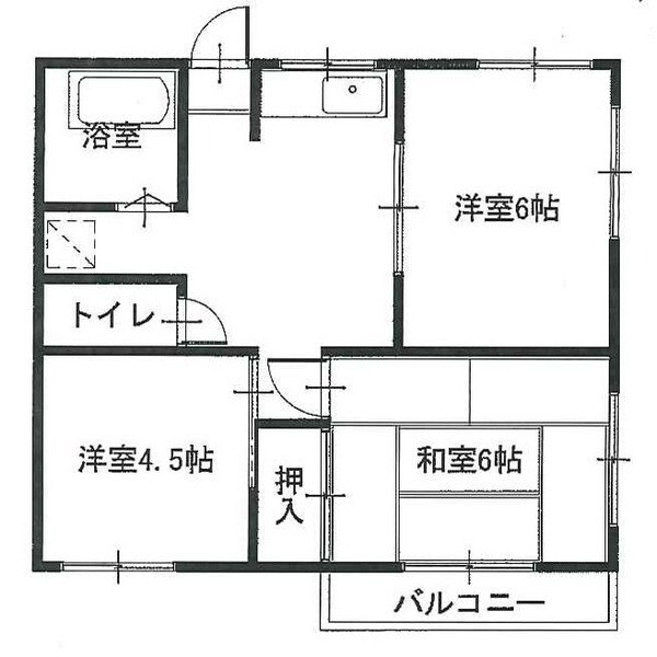 エクレール土気の間取り