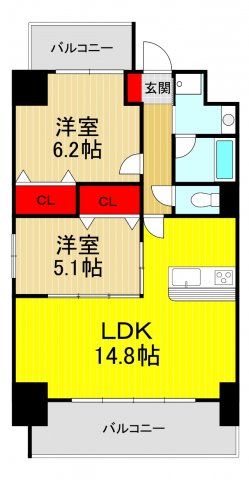 【With Ibisの間取り】