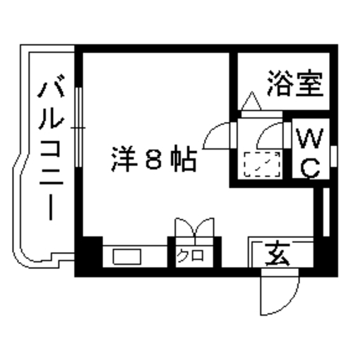 サンヴューパレス博多駅南の間取り