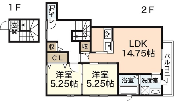 ＣＡＳＡ１２の間取り