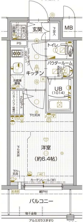 エスリード神戸兵庫駅マリーナスクエアの間取り