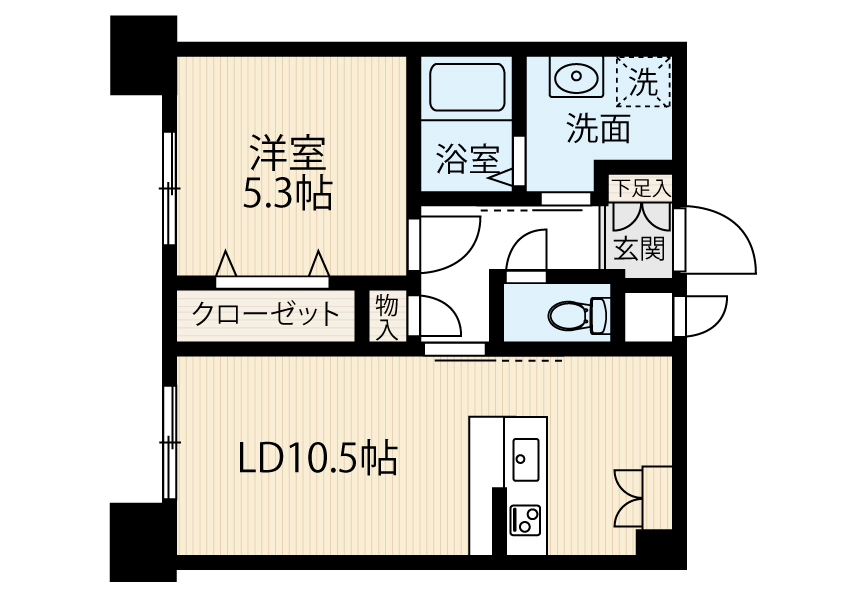 PROSPECT　HAKATAの間取り