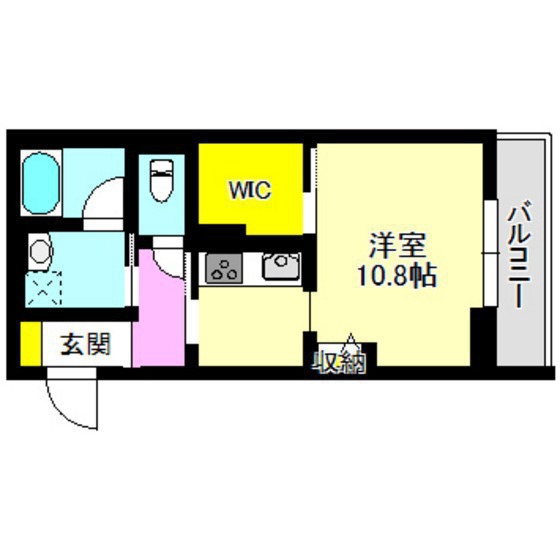 シャーメゾン表町の間取り