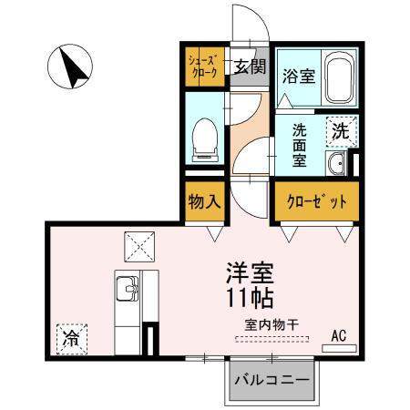 エスペランサＡ棟の間取り