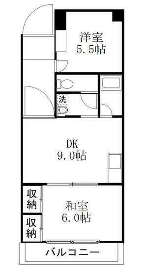 金桜堂ビルの間取り