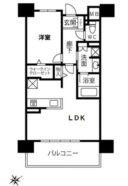 プレディア舟入本町リバーテラスの間取り