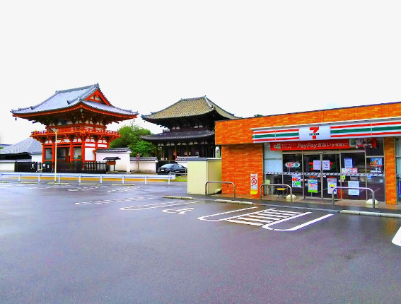 コンビニ　セブンイレブン 奈良菅原町店（コンビニ）まで36m