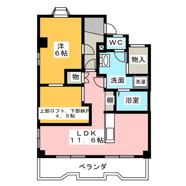 マンション善の間取り