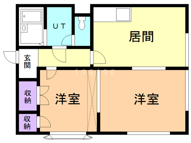 リーフ東光の間取り