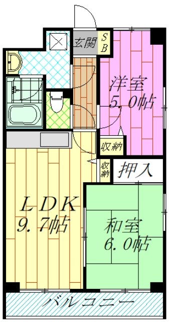 グランドメゾン壱番館の間取り