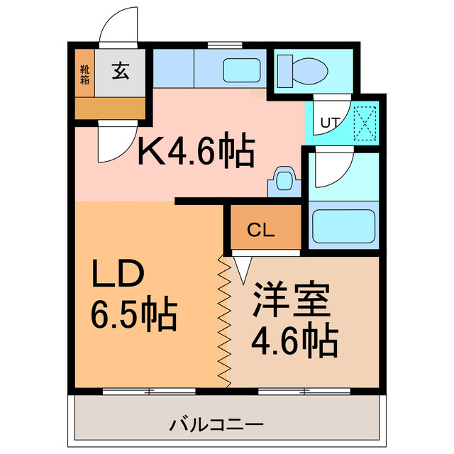 T-フラット204の間取り