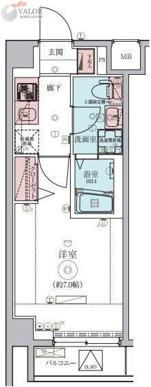 レグゼ鷺沼の間取り