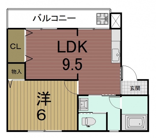 グランコートビワコの間取り