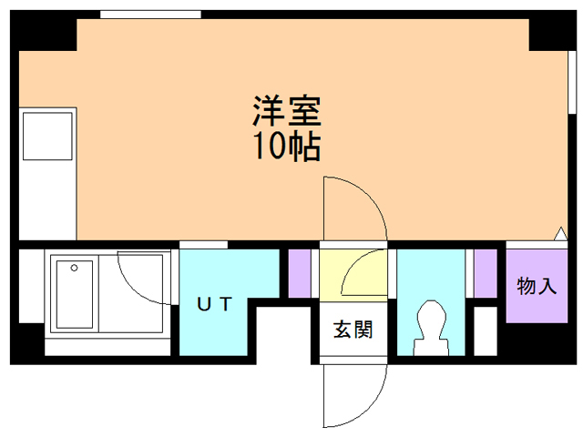 プレジール厚別の間取り