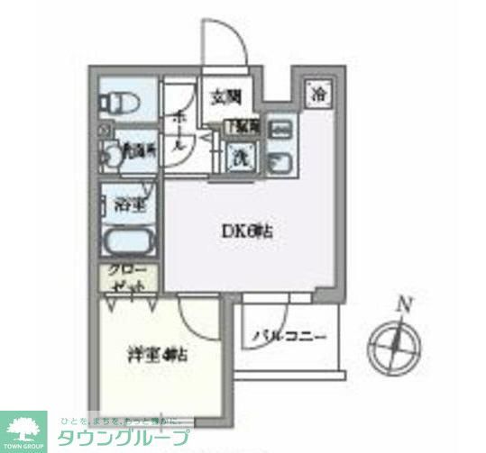 ルネサンスコート自由が丘の間取り