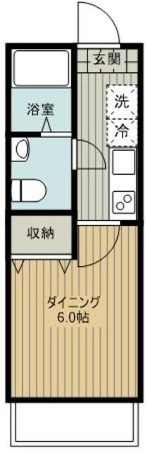 さいたま市西区大字指扇領別所のアパートの間取り