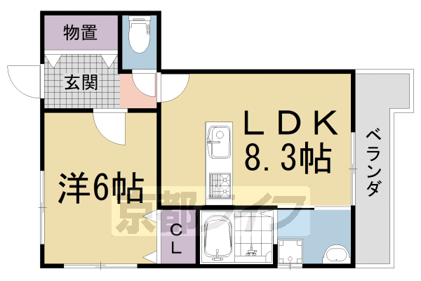 へーベルメゾン新田の間取り