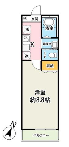 仮称）富士見市針ケ谷１丁目A計画の間取り