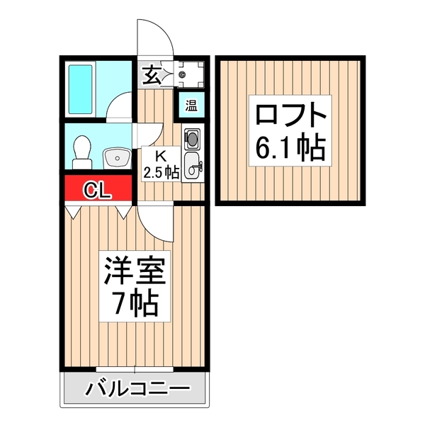 キミエールの間取り