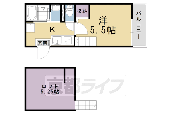 【プレシャス五番館の間取り】