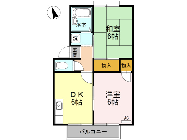 アーバンツインピア2棟の間取り