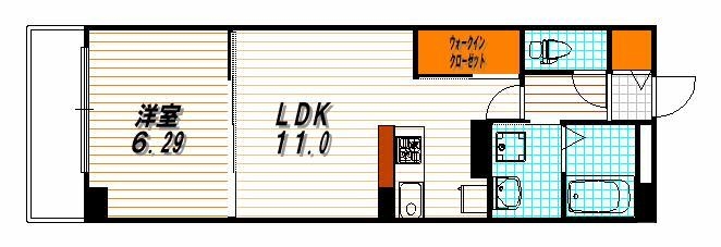 ルミエール西洞院の間取り