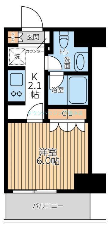 City Lux Tobeの間取り写真