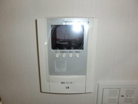 ルシアコート庄　セキュリティ　カメラ付インターホン