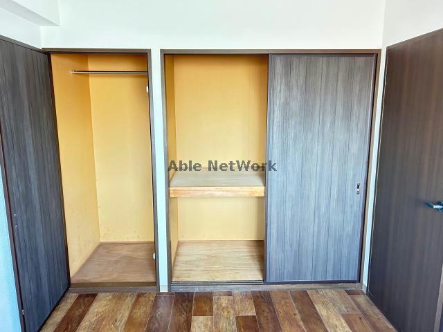 収納　洋室5帖の押入