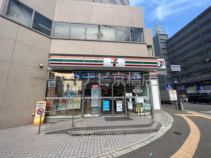 コンビニ　セブンイレブン大阪東野田町4丁目店（コンビニ）まで210m