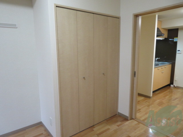 収納　クローゼットがありました。お洋服や荷物はここへ