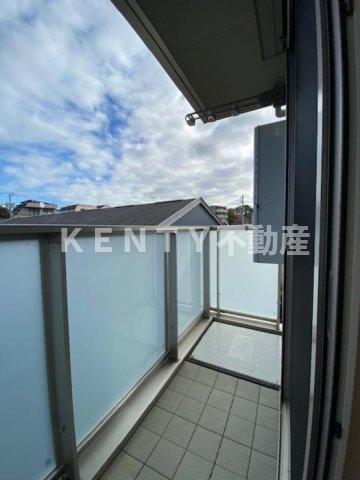 バルコニー　落ち着いた時間を過ごせるバルコニーです