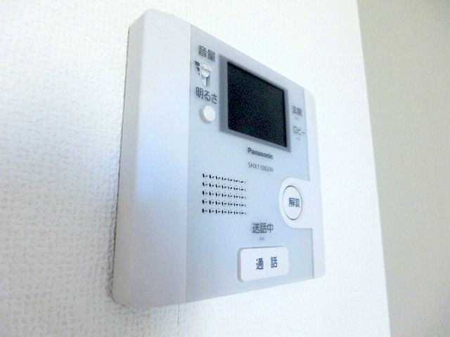 セキュリティ　モニター付きインターホン完備しています♪