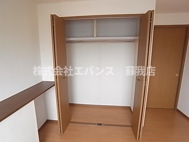 収納　大きなスペースがあり、収納には困りません