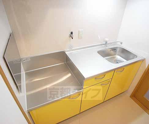 キッチン　２口コンロ設置可能