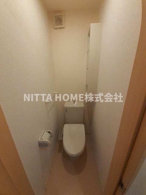 トイレ　温水洗浄付きのトイレです◇