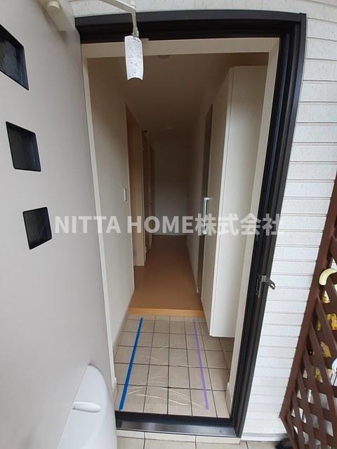 玄関　シューズボックス付きの玄関です◎