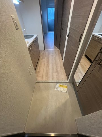 玄関　明るい玄関です