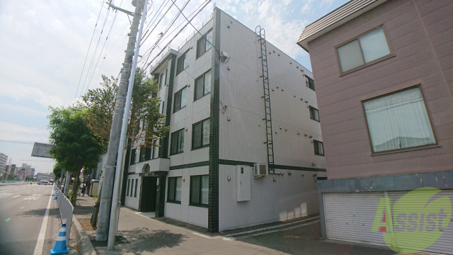建物外観　札幌市北区北２３条西「グランメール北２４条駅前」