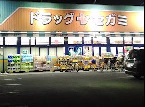 ドラックストア　ドラッグセガミ 井高野店（ドラッグストア）まで391m